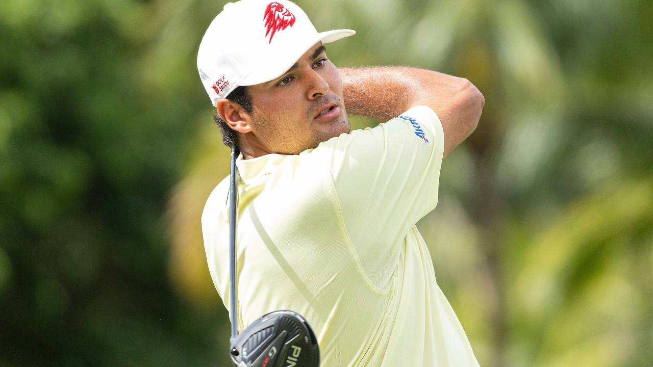 Image of Eugenio Chacarra rose from No. 50 to a career-high No. 39 in the Official World Golf Ranking.