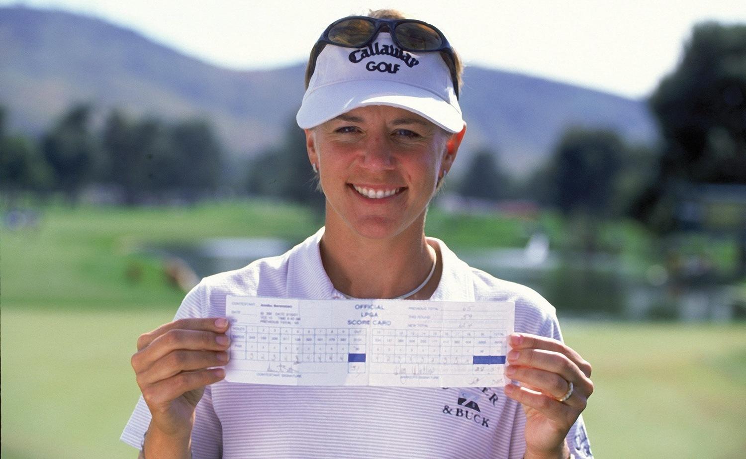 annika sorenstam by jim wright for womens golf journal