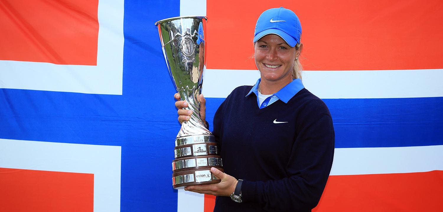 Victory at The Evian Championship in 2013