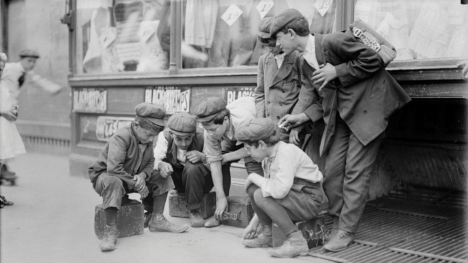 Street kids were known for snatching golf balls back in the day.