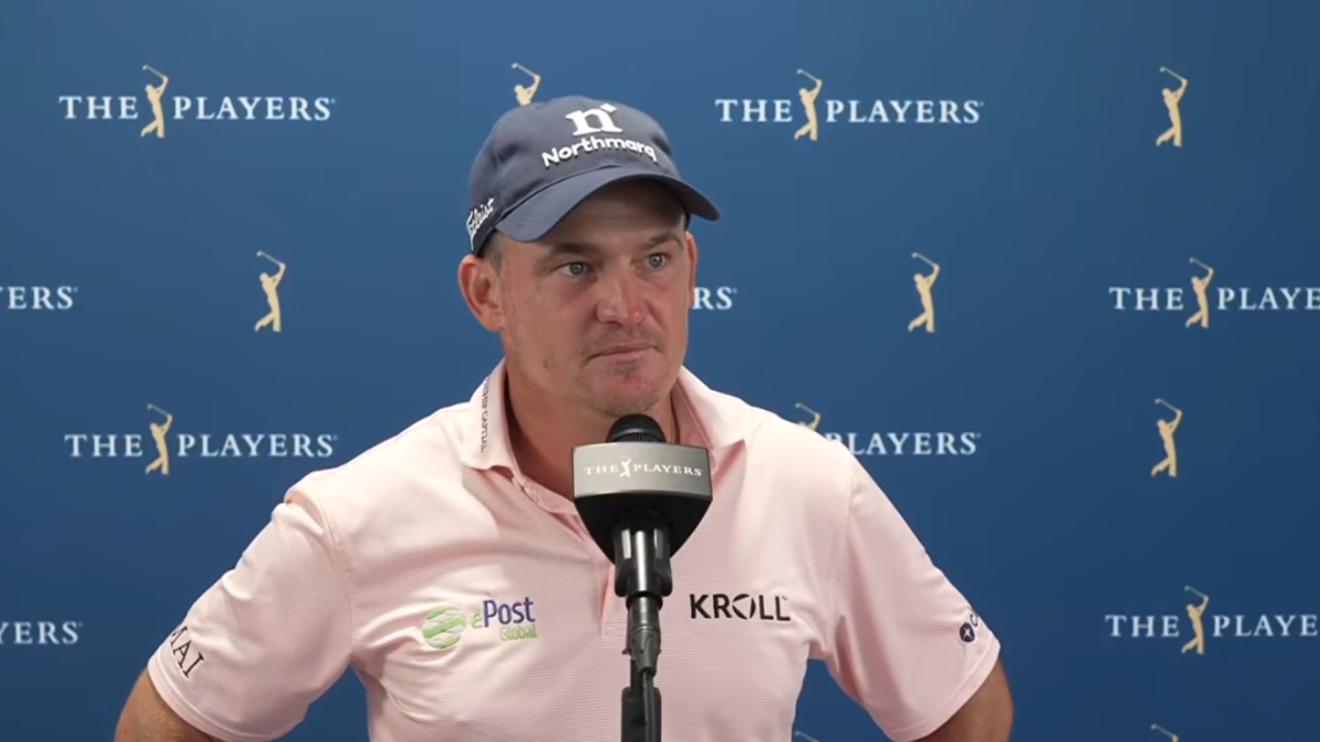 Image of Bud Cauley explained his new putters.