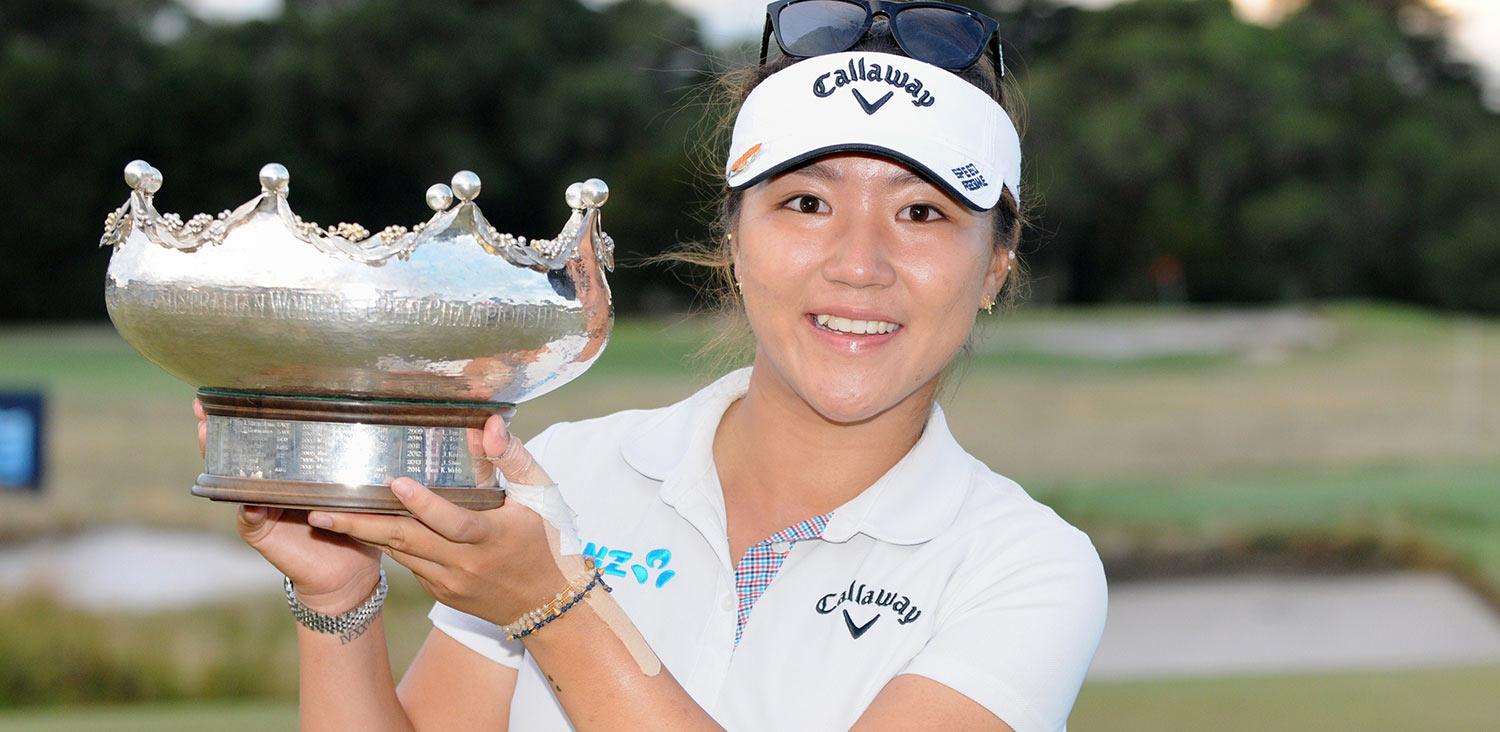 Lydia Ko won the 2015 Women’s Australian Open at Royal Melbourne