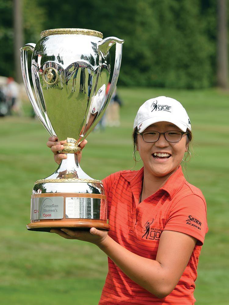 1st LPGA win, as an amateur in 2012