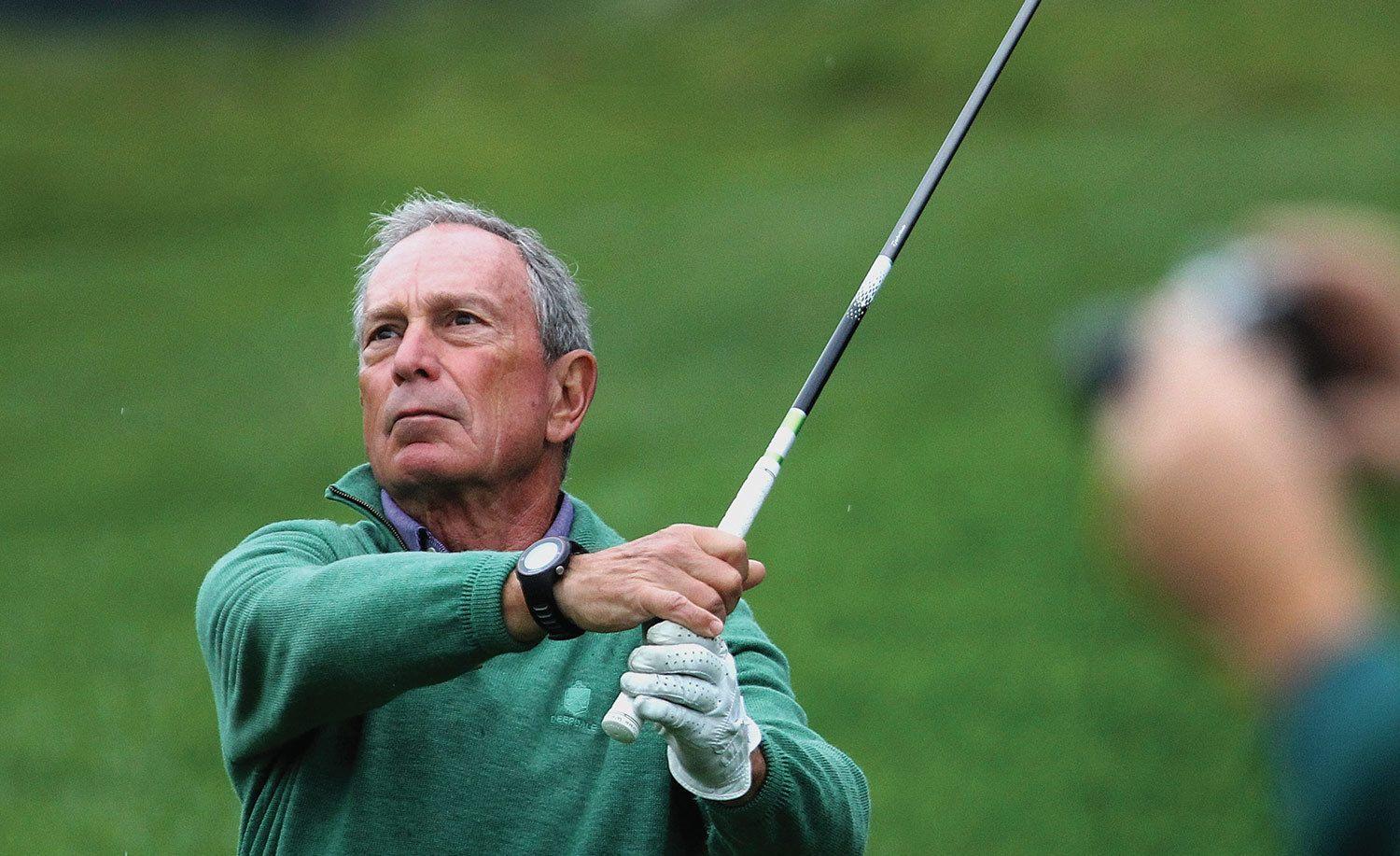 Mayor Bloomberg’s passion for golf was well known