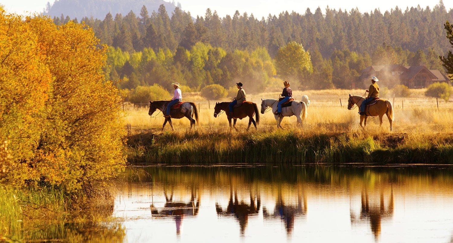 trail ride river