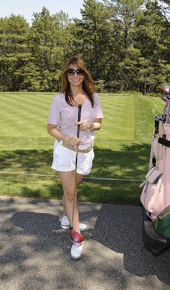 Jill at the 2010 Hamptons Golf Classic