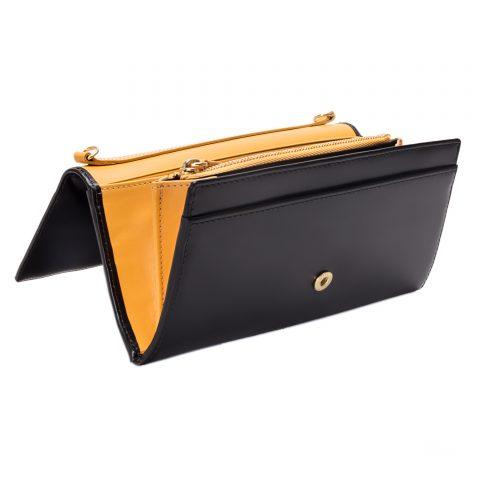 bhejrbkl bridle hide black flap over clutch purse w strap  x