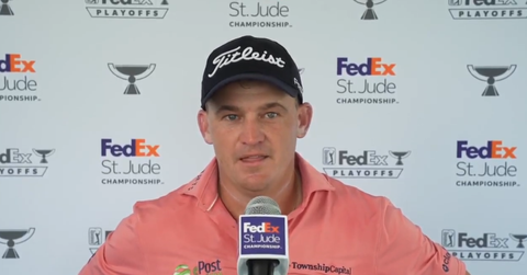 Image of What does Bud Cauley carry in his golfing bag?