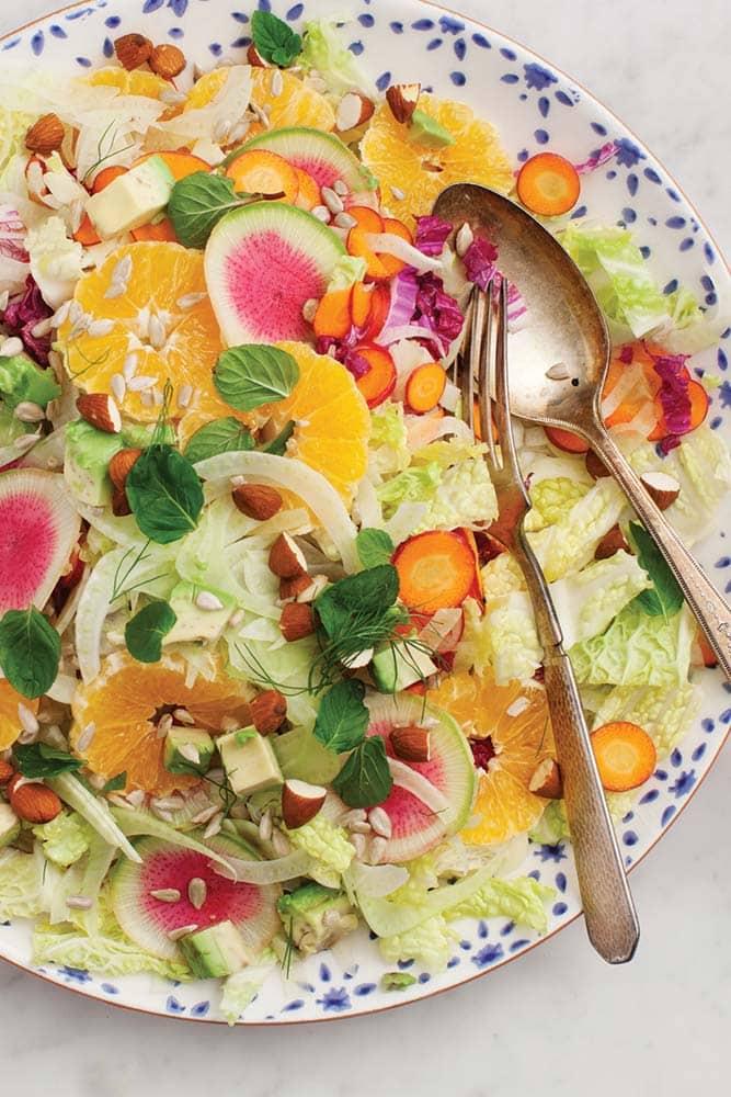 fennel clementine chopped salad