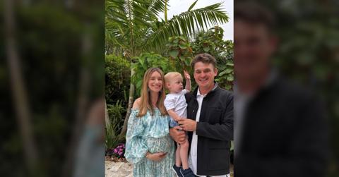 Photo of Bud Cauley with his wife and son.