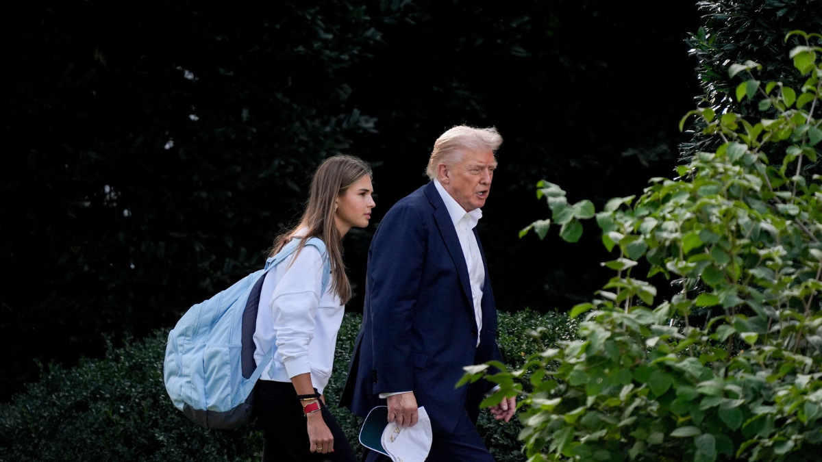 Image of Kai Trump was not responsible for this edited video.