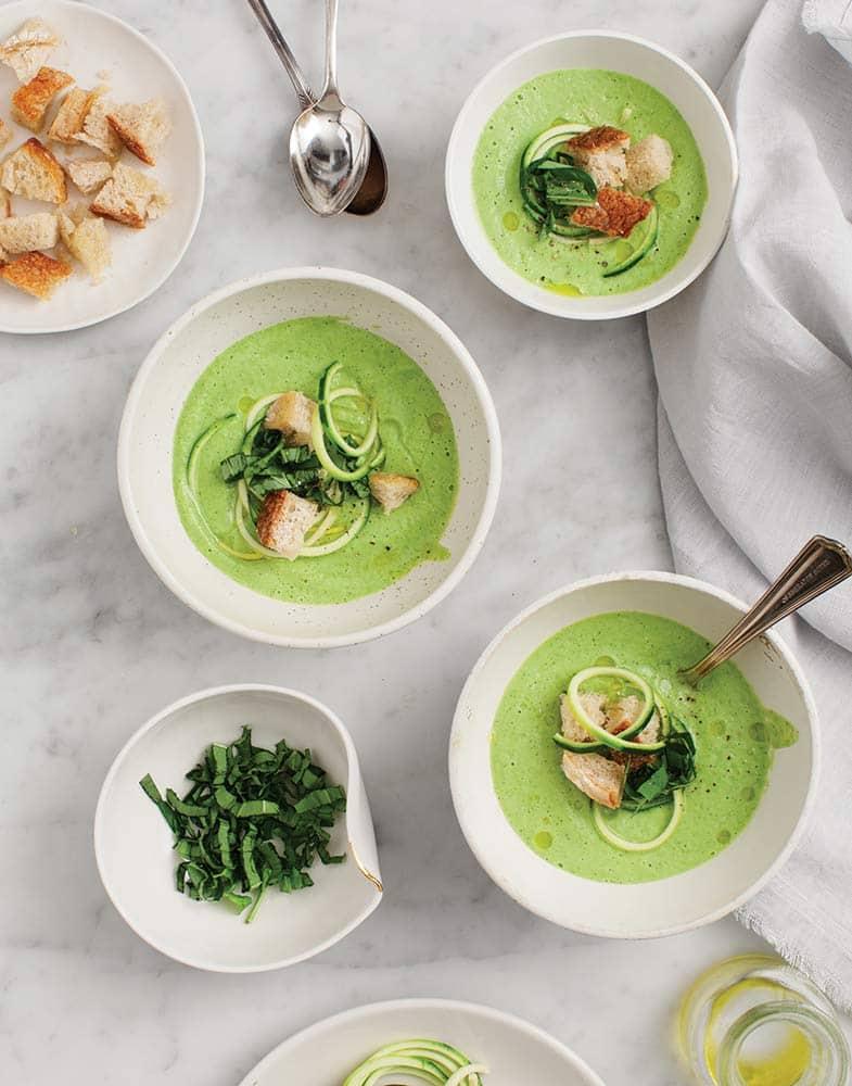 zucchini basil soup