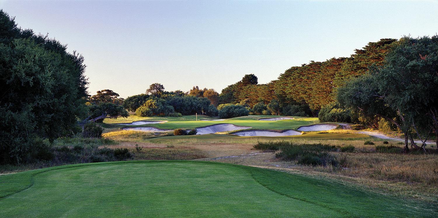 The 16th on the East Course, Royal Melbourne